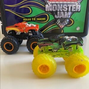 Hot Wheels Monster Trucks Hotweiler Die-Cast Monster Trucks - Green and Orange